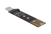 Festplatten Zubehör - DeLOCK Interface Adapter - M.2 Card (PCIe NVMe & SATA) - USB 3.2 (Gen 2) - 64197