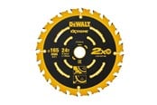 Handkreissäge - Dewalt DT10300-QZ EXTREME 2nd Fix Circular Saw Blade 165mm 20mm Bore 24T - DT10300-QZ