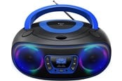 CD-Player - DENVER TDB-212BU - Blue – DAB+ Boombox with Bluetooth & CD Player - TDB-212BU