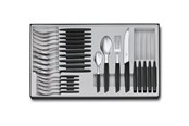 Tischgedeck - Victorinox Swiss Modern Cutlery Set 24 pcs. black - 6.9093.11W.24
