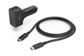 Handys - Adapter und Ladegeräte - Hama Universal USB-C Car Notebook Power Supply Unit 65W PD - 00200018