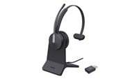 Kopfhörer/Headsets - Yealink WH64 Hybrid Mono with Charging Stand Teams - 1208698