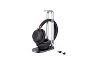 Kopfhörer/Headsets - Yealink BH76 Plus with Charging Stand - Teams Black - USB-C/A - 1208699