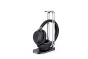Kopfhörer/Headsets - Yealink BH76 Plus with Charging Stand UC Black USB-C/A - 1208700
