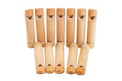 Bausets - Colorations Decorate your own Wooden Sliding Whistle 12pcs - SLIDEWSL