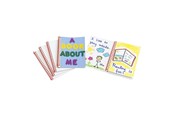 Kreativ-Spiele - Colorations - Blank Notebook with White Cover Set of 24 - SMNOTE