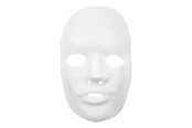 Kreativ-Spiele - Creativ Company - Plastic Mask White 24x25.5cm - 592420