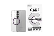 Handys - Cover & Cases - CARE by PanzerGlass Flagship Case Transparent Urban Combat w. Plum Purple QI Compatible Samsung Galaxy S25+ - CRRFUTCG37942