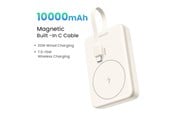 Powerbank (Akku) - UGREEN 10000mah Magnetic Wireless Power Bank Powerbank (Akku) - Beige - 10000 mAh - 35341-UG