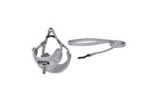 Hunde - Dogness walking set leash+harness for dog (light gray) - DOG SET GREY