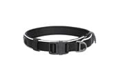 Hunde - Dogness Reflective collar size XL (Black) - Reflective XL BLACK