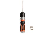 Handwerkzeuge  - Boxer ratchet screwdriver with 6 bits - 31495