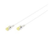 Netzwerk - Kabel - DIGITUS Slim - patch cable - 1 m - grey - Grau - 1m - DK-1624-A-010S