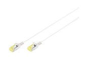 Netzwerk - Kabel - DIGITUS Slim - patch cable - 3 m - grey - Grau - 3m - DK-1624-A-030S