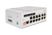 Switches - DIGITUS - switch - industrial L2 - 8 ports - Managed - DN-651139