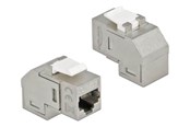 Netzwerkzubehör - DeLOCK Keystone Module RJ45 Jack to RJ45 Jack - 86997