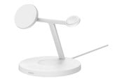 Handys - Adapter und Ladegeräte - Belkin BOOSTCHARGE PRO 3-in-1 Qi2 15w Wireless Charger W AW White - WIZ032KQWH