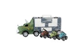 Spielzeugauto - World of Dinosaurs Dino Truck with 3 Pull-back Cars - 80706A