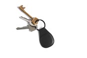 Handys - Anderes Zubehör - Mujjo Canopy Keychain for AirTag - Black - MUJJO-KY-001-BK