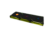 Gehäuselüfter - Lian Li UNI FAN TL Wireless LCD 3 pack - Gehäuselüfter - 120mm - Schwarz mit RGB LED - 33 dBA - G99.12TLLCD1W3B.00