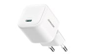 Handys - Adapter und Ladegeräte - Joyroom JR-TCG08 GaN Mini 20W mains charger (white) - JR-TCG08