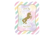 Spielzeug - Haza Witbaard - Unicorn Invitations 8pcs. - PC329304