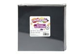Hobby-Zubehör - Colorations - Canvas Black 20x20cm Set of 3 - BLKCAN