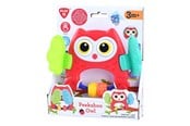 Baby Spielzeug - PLAY - Peekaboo Owl Rattle Red - 1578