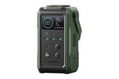 Powerbank (Akku) - Joyroom JR-PBF10 75000mAh 100W 3x USB-C 3x USB-A with foldable flashlight and handle - green - 75000 mAh - JR-PBF10