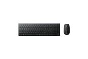 Tastaturen - ALOGIC Echelon - Tastatur & Maus Set - Englisch (US) - Schwarz - ASKBT3WC-US