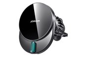 Handys - Adapter und Ladegeräte - Joyroom magnetic car charger JR-ZS409 wireless (black) - JR-ZS409