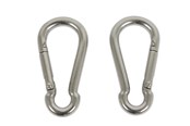 Halterungen & Scharniere  - Home>it fireman’s hook Ø6x60 mm in stainless steel 2 pcs. - 5708614204658