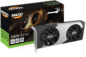 Grafikkarte - Inno3D GeForce RTX 5070 Twin X2 OC - 12GB GDDR7 RAM - Grafikkarte - N50702-12D7X-195064N