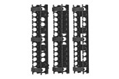 Rack-Gehäuse - Tripp Lite Open Frame Rack 6ft Vertical Cable Manager 3in Wide - rack cable management duct with cover - SRCABLEVRT3