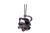 Merchandise - Nemesis Now - Harry Potter Slytherin Crest (Silver) Weihnachtsschmuck - B6481X3