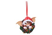 Merchandise - Nemesis Now - Gremlins Gizmo in Wreath Weihnachtsschmuck - Figur - B6411X3