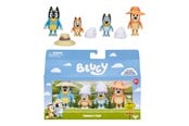 Spielzeug - Bluey Holiday Figure 4pk Family Trip - 90267
