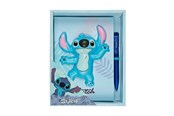 Schul-Zubehör - Disney Stitch Squishy Notebook with Pen - STLI2145
