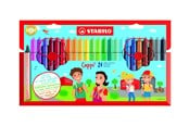 Utensilien zum Schreiben und Zeichnen - STABILO Cappi - Felt-tip pen - Set of 24 pieces - 168/24-4