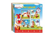 Puzzle - Bambolino Toys - 4in1 Puzzle Jokie 16pcs. Boden - 960183