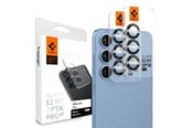 Handys - Schutzfolie - Spigen Glass tR EZ Fit Optik Pro HD 2 Pack - black - Samsung Galaxy S25 - AGL09092