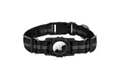 Hunde - Lippa AirTag Ortungshalsband für Hunde Schwarz Größe: Klein 33-43,5cm - LPCOVER0029