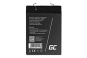 USVs - Green Cell AGM02 - 6V 4.5Ah VRLA Battery | AGM | Maintenance-Free - AGM02