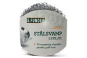 Reinigung - G.Funder Steel sponge 3 pcs. - 5701137170110