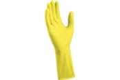 Reinigung - G.Funder Rubber glove - Basic glove - yellow - size 9/large - 5702131500705
