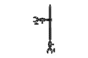 Actionkamera Zubehör - Puluz motorcycle/bicycle mount with two clamps and selfie holder 150 cm - PU496B