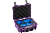 Kamerataschen - B&W International Case Type 500 for Insta360 X3 (purple) - 500/PU/X3