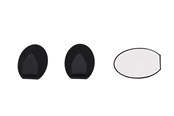 Halterungen & Scharniere  - Home>it HOME It® selvklæbende krog 37 mm. sort 3 stk. - 5708614212783
