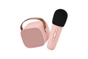 Musik - Lalarma Karaoke Set - Rose - LALAR-SPEAKBLMICH-ROSE