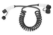 Aufladen von Elektroautos - DIGITUS EV Spiral Charging Cable - Type 2 - 32A - 10m | Single Phase - DK-1P32-S-100